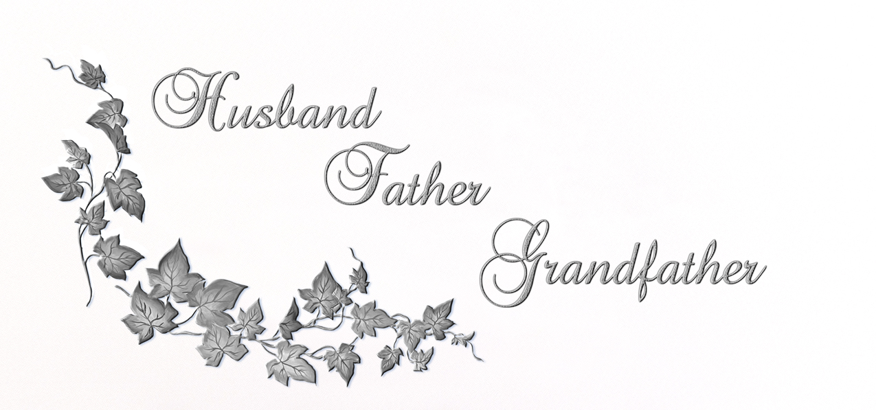Husband Father Grandfather White Faux PROOF